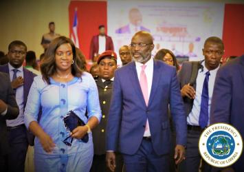 President Weah Launches Paynesville Youth Summit 2022