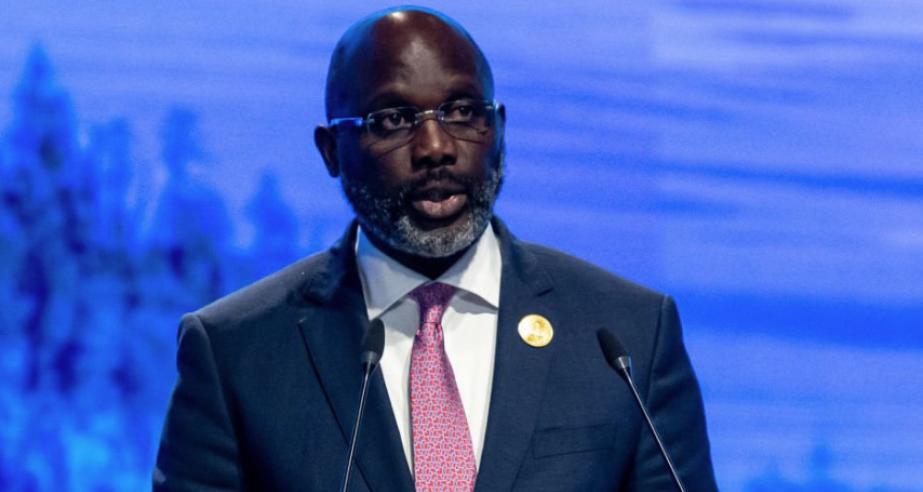 President George Manneh Weah Addresses COP 27 in Sharm El Sheikh, Egypt