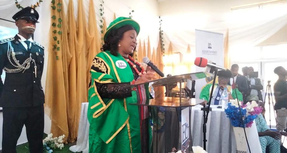 VP Howard-Taylor delivers convocation lecture at Elizade University: says a new philosophical mindset of leadership will usher in the African Renaissance.
