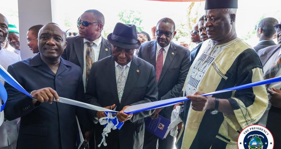 President Joseph Nyuma Boakai, Sr. officially launched the Ministry of Local Government and dedicated the newly constructed Joseph Nyuma Boakai Decentralization Building.
