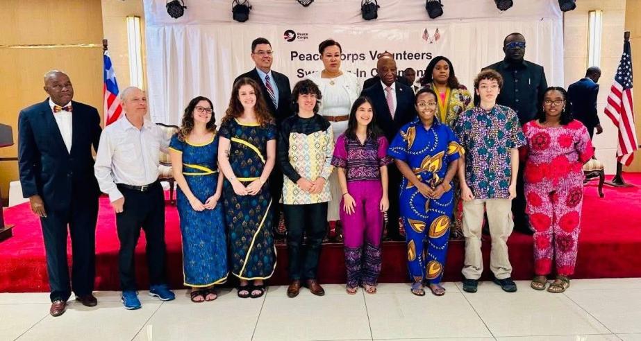 President Boakai Welcomes New Peace Corps Volunteers