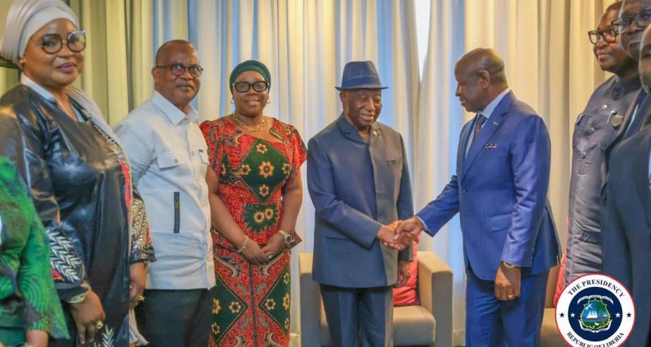 President Boakai and President Bio Hold Bilateral Talks on Regional Peace and Security in Nairobi