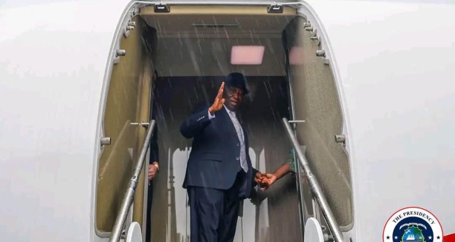 President Boakai Departs for Sierra Leone to Attend ECOWAS 69th Mid-Year Summit 