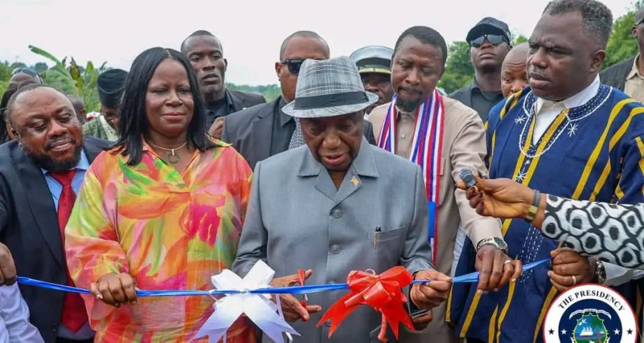 President Boakai Dedicates Development Projects in Grand Bassa Ahead of 179th Independence Day Celebration