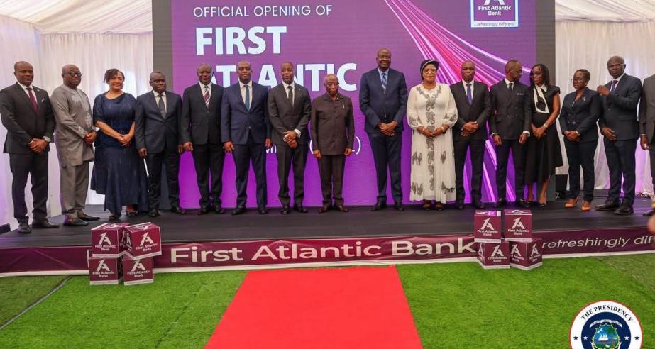If Africa Is Going to Be Built, It Has to Be Built by Africans"   .…President Boakai Pledges Full Government Support as First Atlantic Bank Launches in Liberia