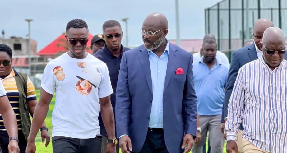 President Weah Tours PHP & Doe Community Projects, Expresses Obsession for Development.