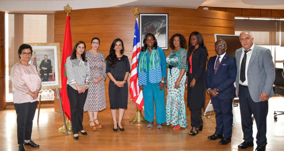 First Lady Weah extols Liberia- Morocco Ties.