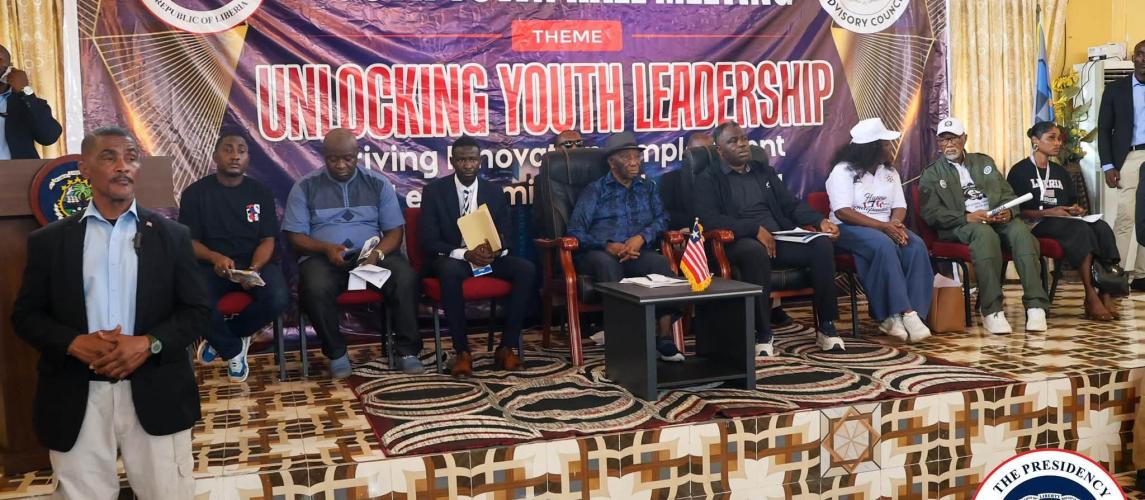 President Boakai Commits to Advancing Youth Agenda as Government Receives National Youth Manifesto Ahead of Liberia’s 179th Independence