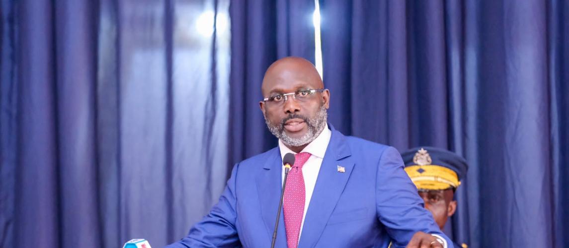 President Weah's pic