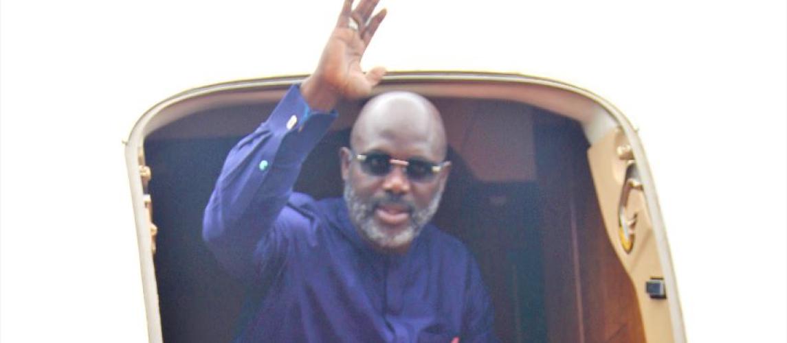President Weah's pic