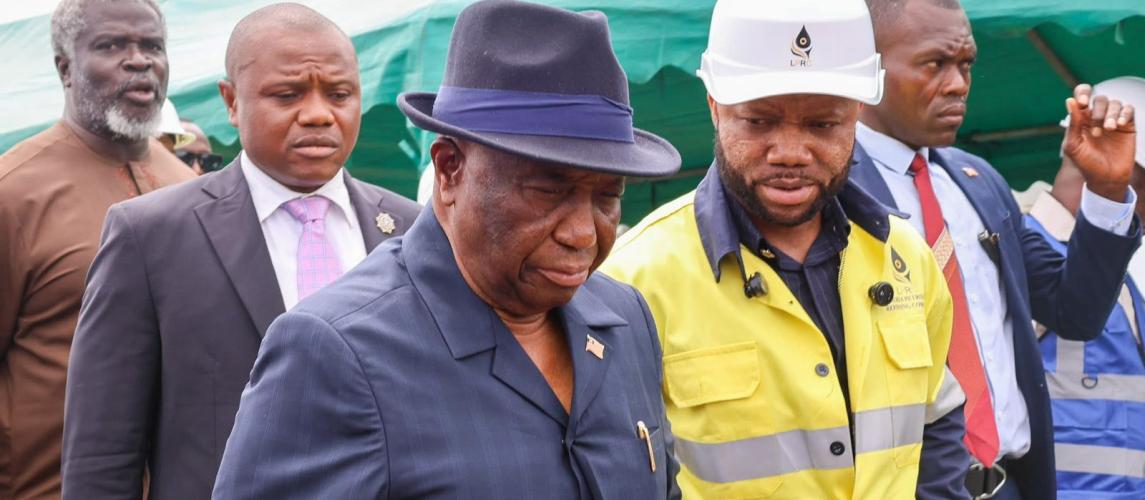 President Boakai Tours LPRC