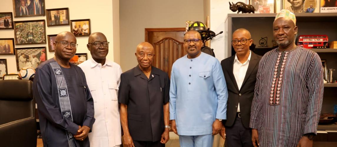President Boakai and Sierra Leone Vice President 