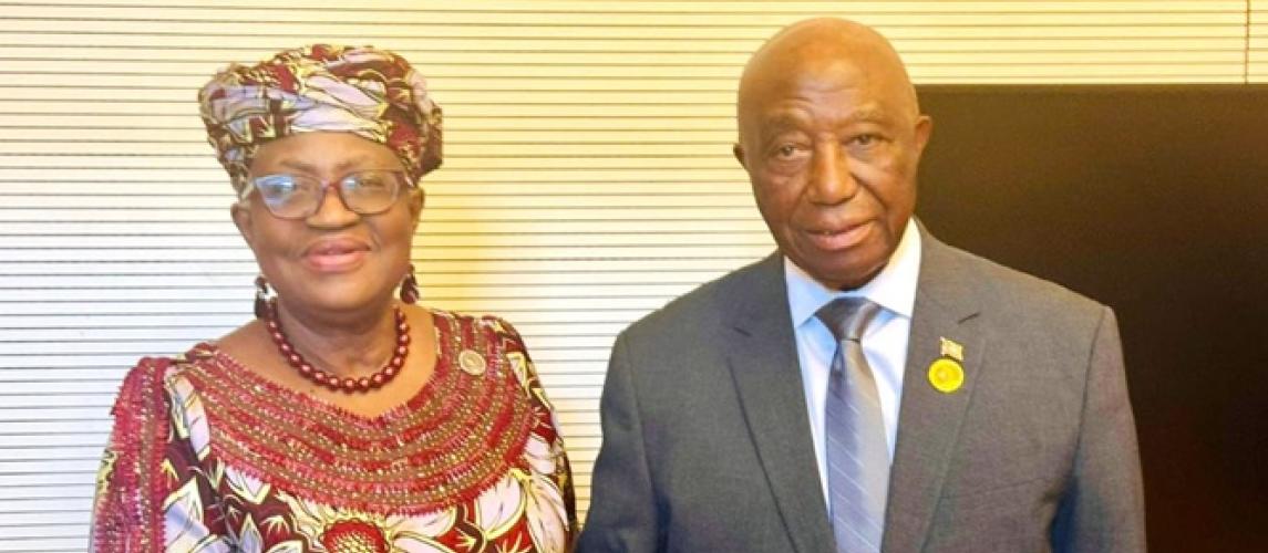 President Boakai and WTO Director-General
