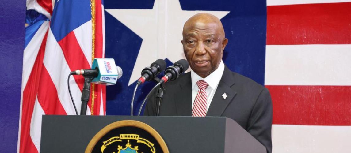 President Boakai Announces Tough Anti-Drugs