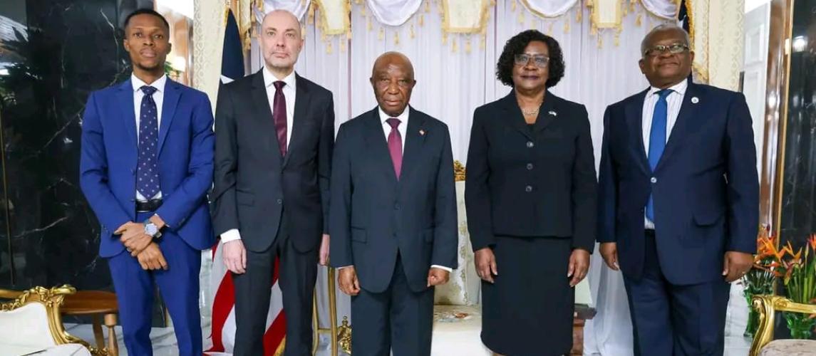 President Boakai Receives Letter of Credence from Four Newly Accredited Ambassadors to Liberia.