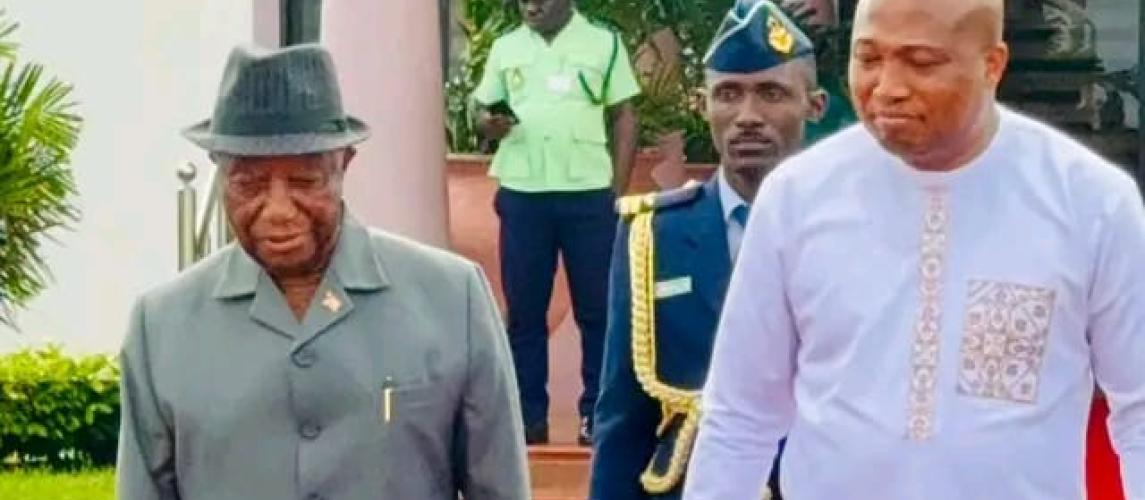 Accra, Ghana: President Joseph Nyuma Boakai, Sr. departs Accra, Ghana, following his successful participation in the High-Level Consultative Conference on Reparatory Justice and the Trafficking of Enslaved Africans.