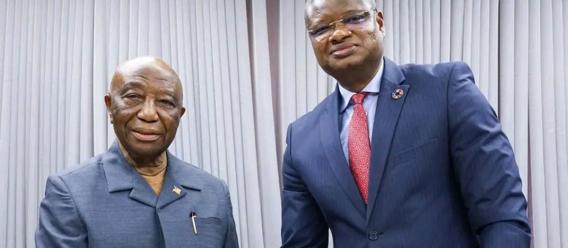 UNDP Resident Representative Briefs President Boakai on Key UNDP Initiatives and Future Collaboration