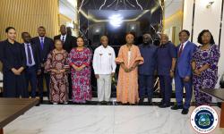 President Boakai Receives Democratic Republic of Congo Foreign Ministe