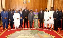 President Boakai Commissions Central Bank Executives