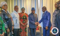 President Boakai and President Bio Hold Bilateral Talks on Regional Peace and Security in Nairobi
