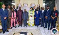 President Boakai Hosts Guinean Business Magnate to Explore Investment Opportunities in Liberia