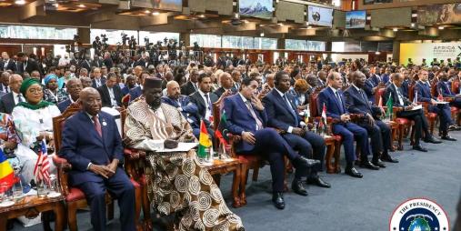 President Boakai Participates in Africa Forward Summit.