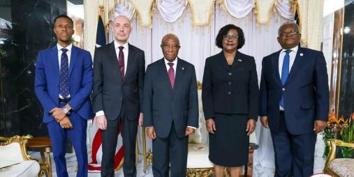 President Boakai Receives Letter of Credence from Four Newly Accredited Ambassadors to Liberia.