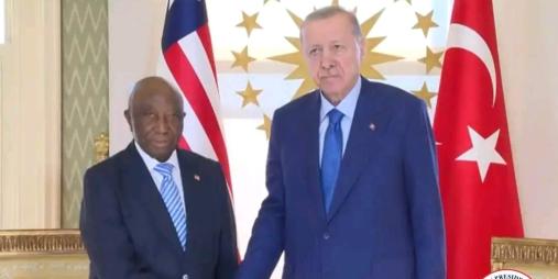 President Boakai Holds Bilateral Talks with President Erdoğan, Advances Strategic Partnership Between Liberia and Türkiye