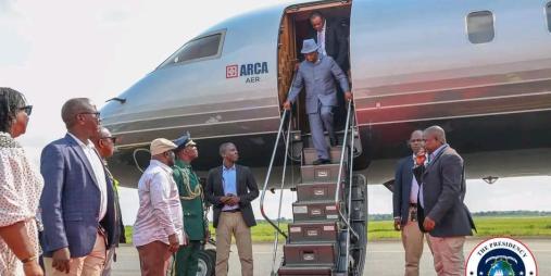President Boakai Returns from Türkiye, Highlights Investment Gains