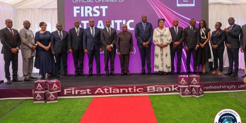 If Africa Is Going to Be Built, It Has to Be Built by Africans"   .…President Boakai Pledges Full Government Support as First Atlantic Bank Launches in Liberia