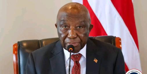  President Boakai Vows Unrelenting War on Drugs       ...Says, "The Law Must Apply Equally to All" 